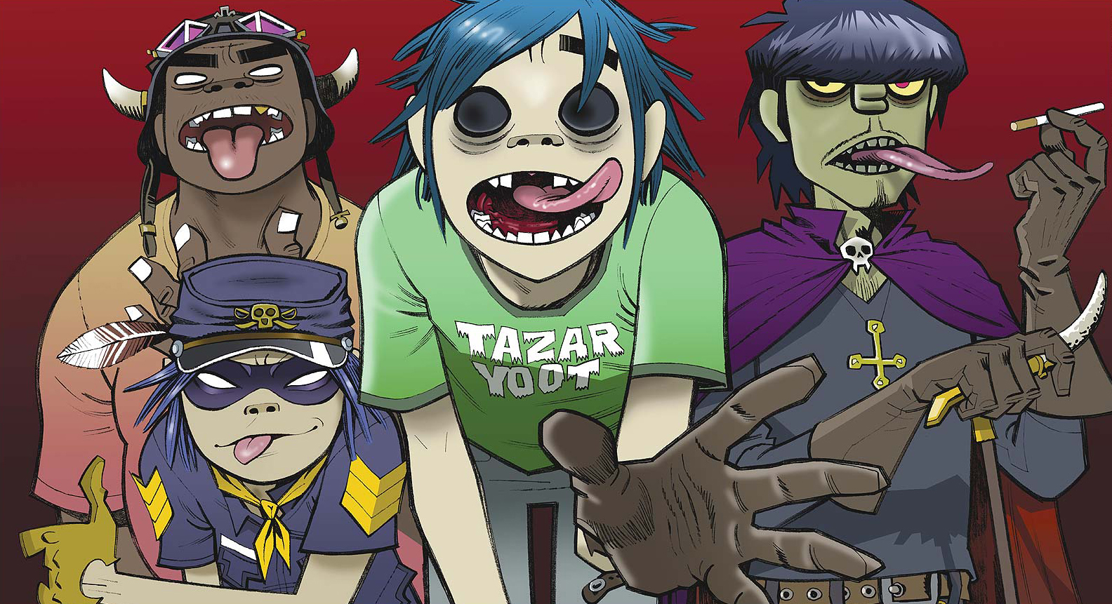 Gorillaz vai ganhar uma série de TV