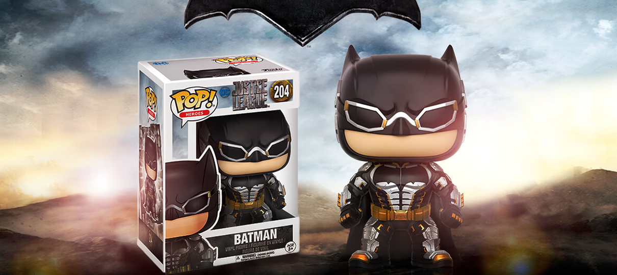 Liga da Justiça | Coleção Funko traz Batman, Aquaman, Flash e mais