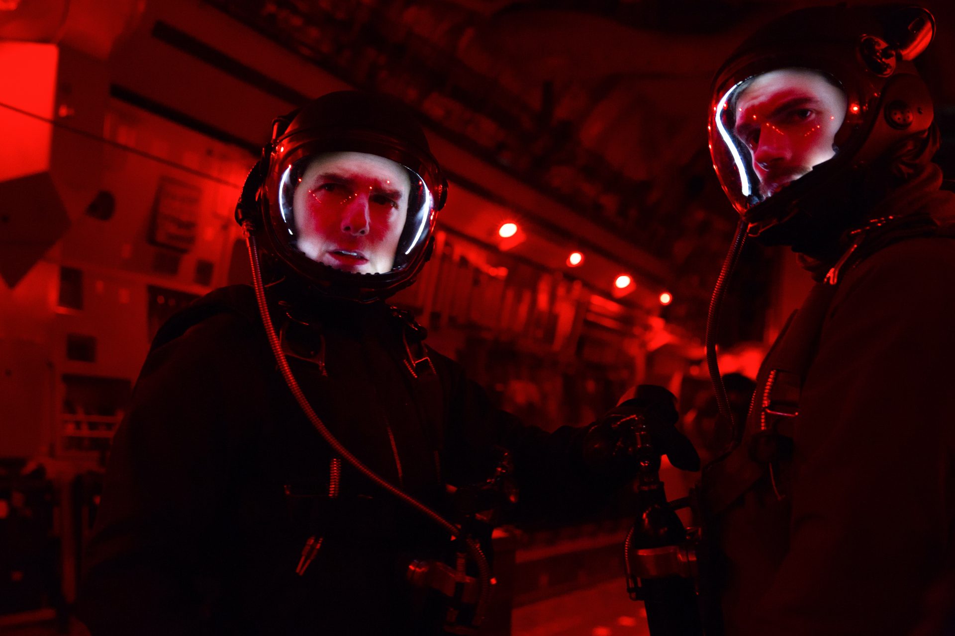 Left to right: Tom Cruise as Ethan Hunt and Henry Cavill as August Walker in MISSION: IMPOSSIBLE - FALLOUT, from Paramount Pictures and Skydance