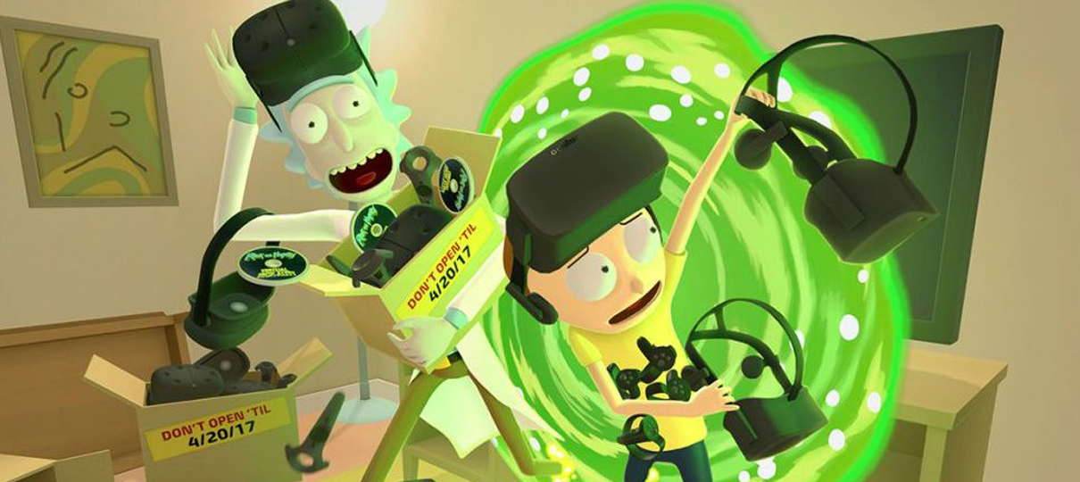 Wubba lubba dub dub! Novo trailer traz toda a insanidade de Rick e Morty para a realidade virtual