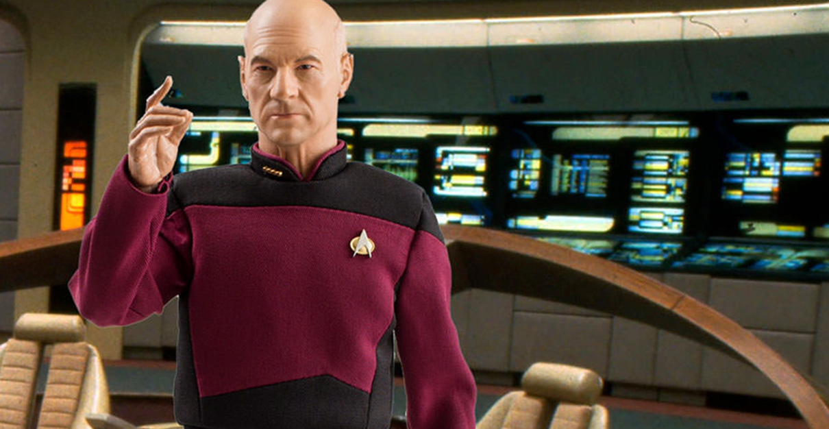 Star Trek | Figure do Picard inclui até o chá favorito do Capitão