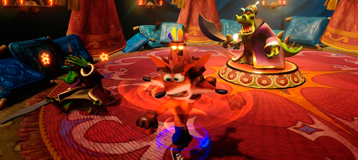 Crash Bandicoot N. Sane Trilogy | Vídeo oficial compara novos gráficos com os originais