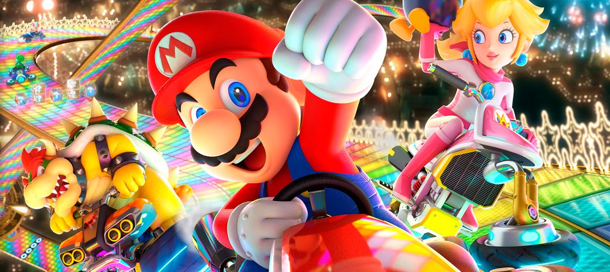 Mario Kart 8 Deluxe  Imagens vazadas revelam pacote de Nintendo