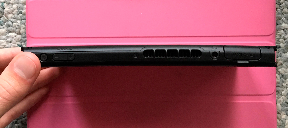 Algumas unidades do Nintendo Switch estão envergando