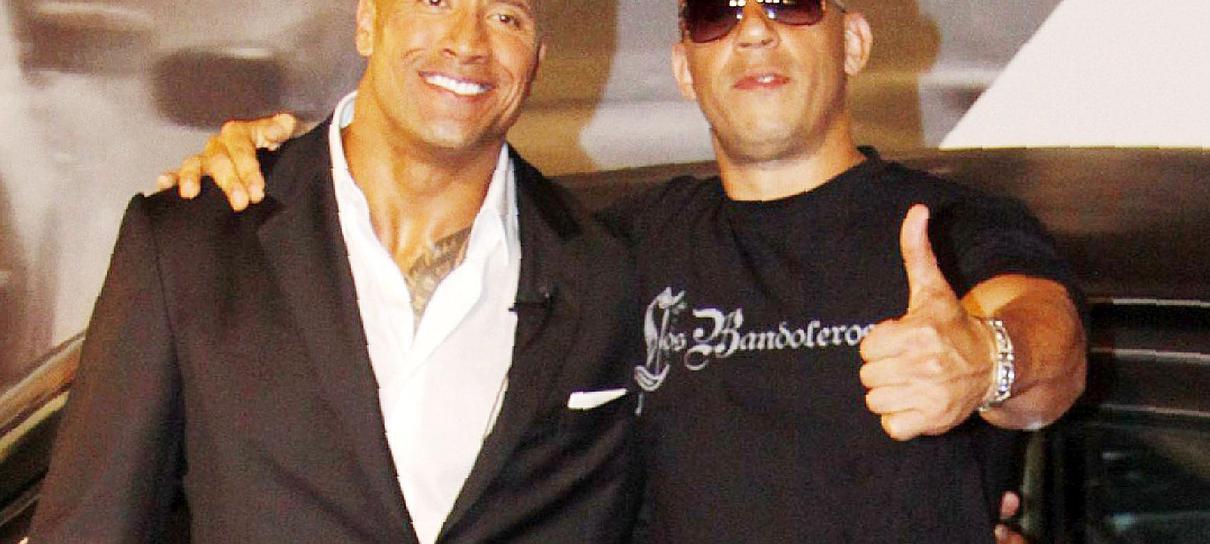 Vin Diesel comenta suposta treta com The Rock