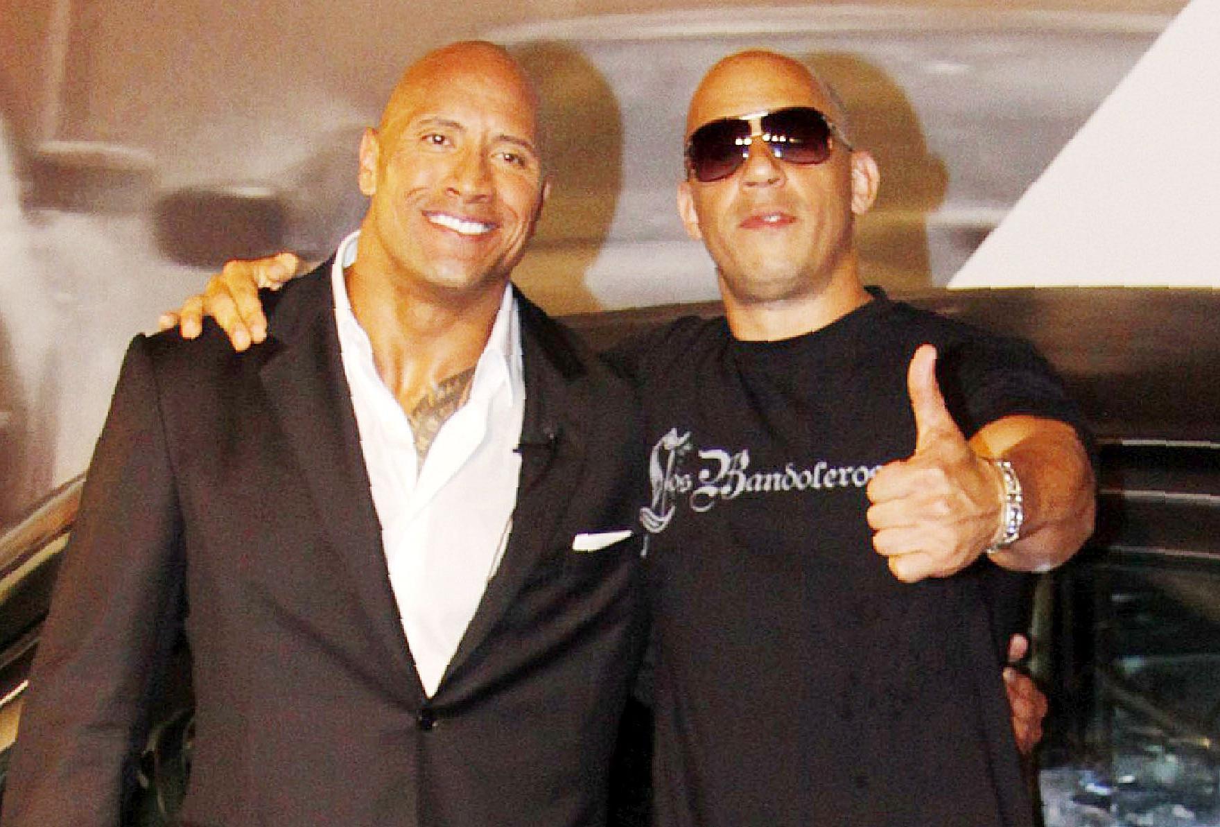 Vin Diesel comenta suposta treta com The Rock