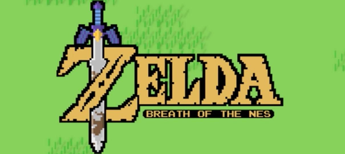 Zelda: Breath of the Wild | Inspirado por protótipo 2D, fã lança versão 8-bit do jogo