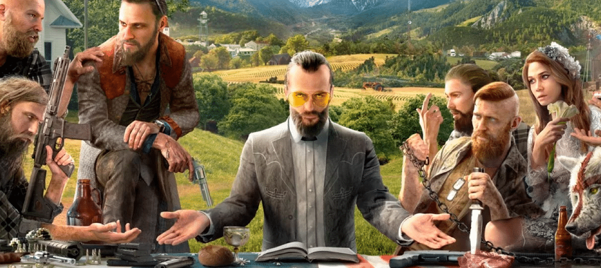 Novo Far Cry 5 revela primeira imagem oficial com vilões do jogo