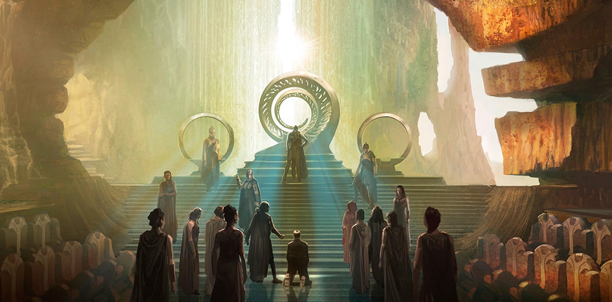 Mulher-Maravilha | Artes conceituais revelam o paraíso que é Themyscira