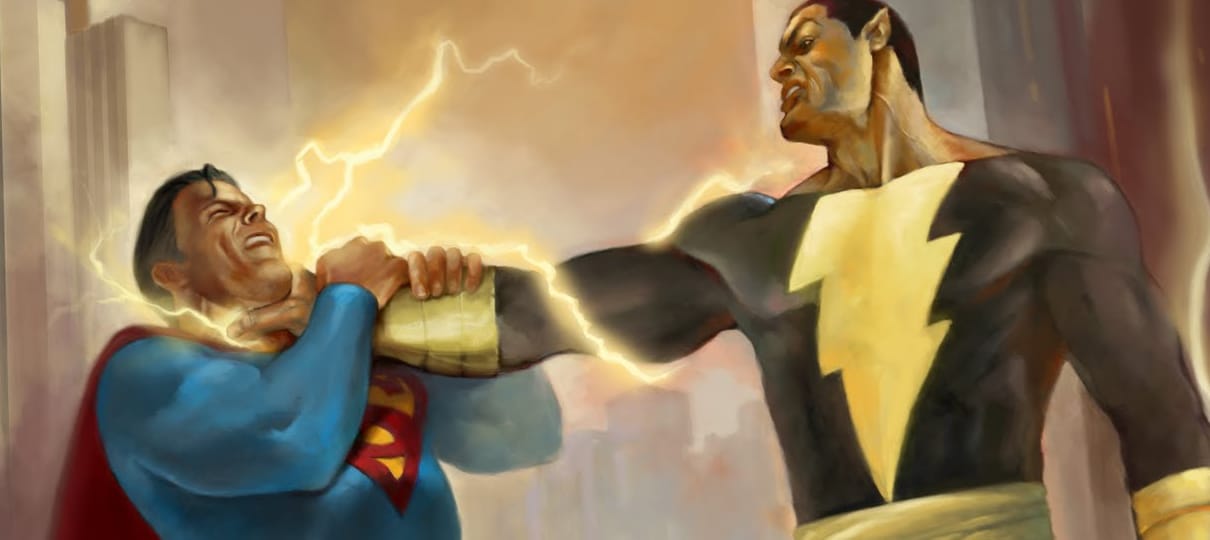 The Rock diz que Adão Negro vai lutar com Superman