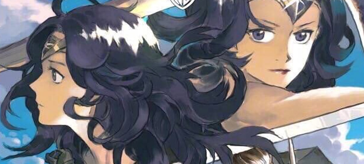 Mulher-Maravilha ganha pôster chinês no estilo anime