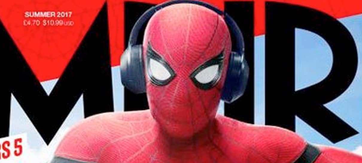 Homem-Aranha estrela capa de revista