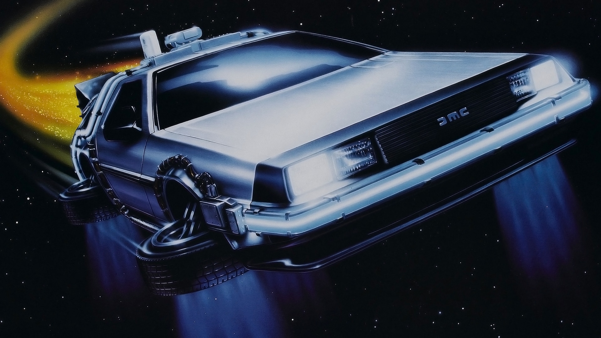 Fã de De Volta para o Futuro atinge 88 mph em um DeLorean e recebe multa