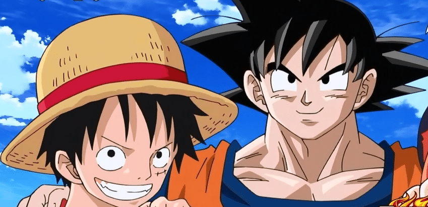 Dragon Ball One Piece 2017  Anime crossover, Dragon ball super manga, Dragon  ball z