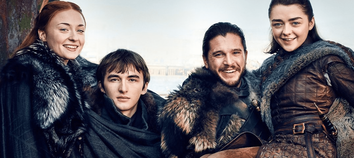 Game of Thrones | Starks estão reunidos nas novas fotos de bastidores