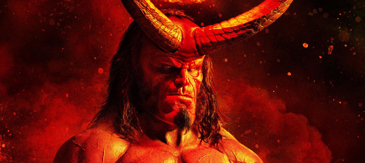 Hellboy arde em chamas no novo pôster do filme