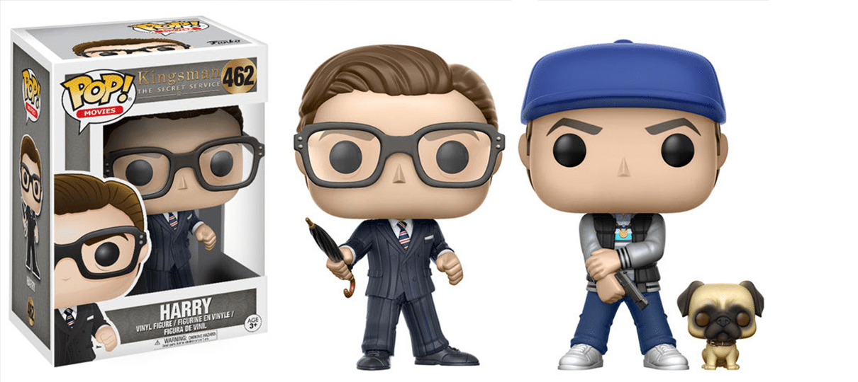 Kingsman vai ganhar linha de Funko Pops