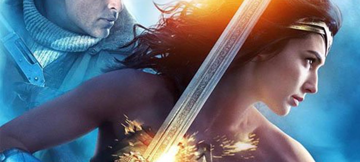 Mulher-Maravilha e Steve Trevor estrelam novo pôster do filme