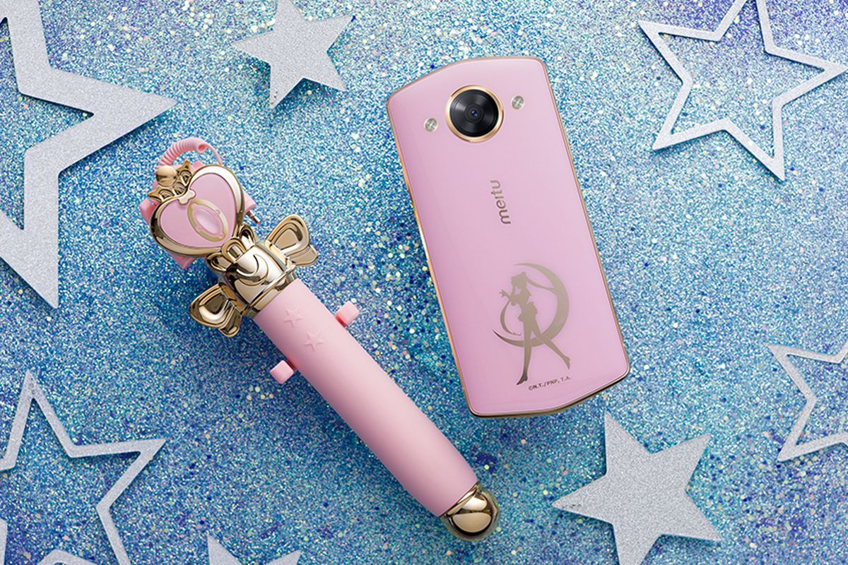 Sailor Moon | Celular e pau-de-selfie da Meitu vão trazer likes em nome da lua!