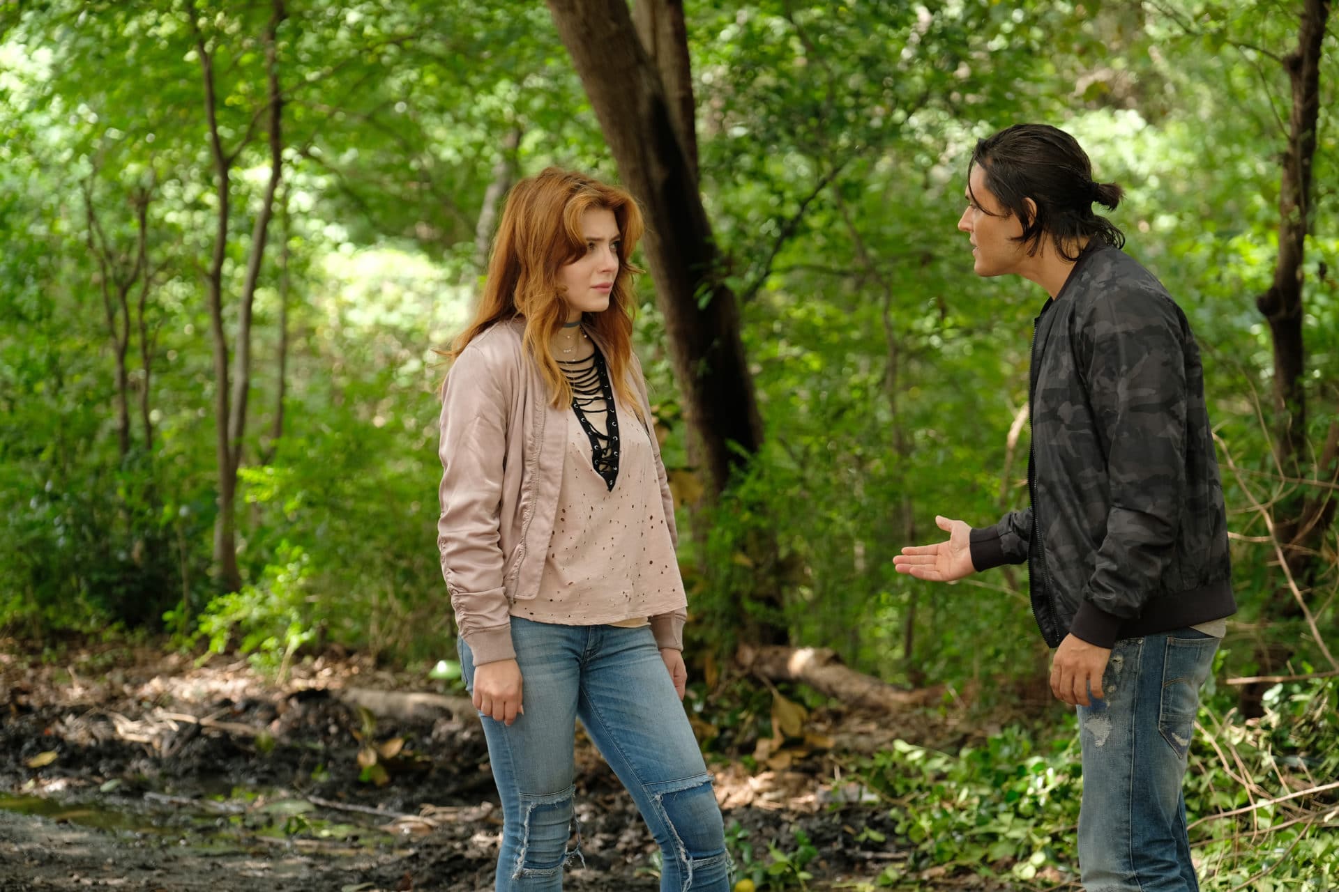 THE GIFTED:  Guest star Elena Satine and Blair Redford in the "eXodus" episode of THE GIFTED airing Monday, Oct. 16 (9:00-10:00 PM ET/PT) on FOX. ©2017 Fox Broadcasting Co. Cr: Eliza Morse/FOX