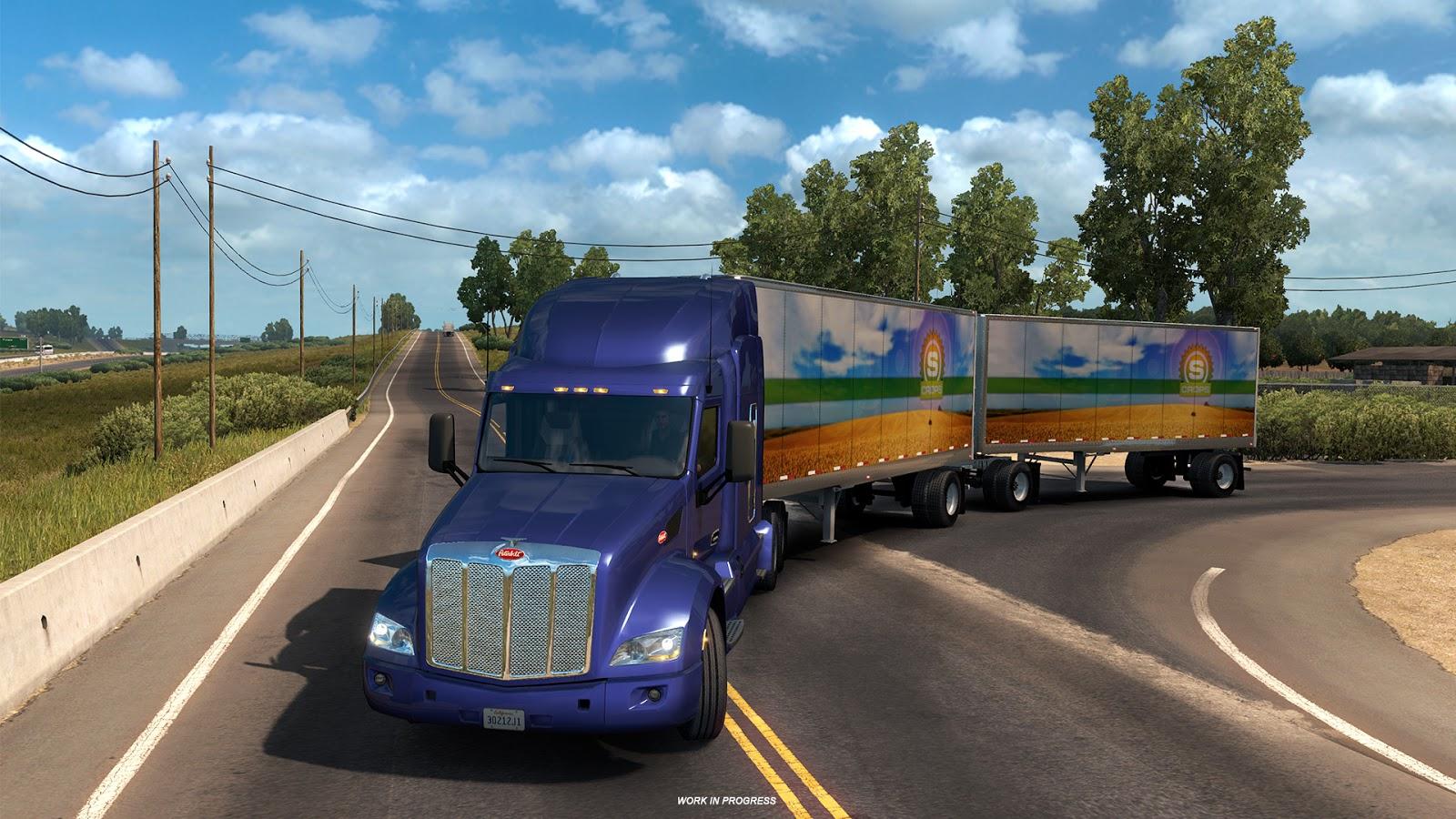 Truck Simulator terá caminhão com dois trailers em breve