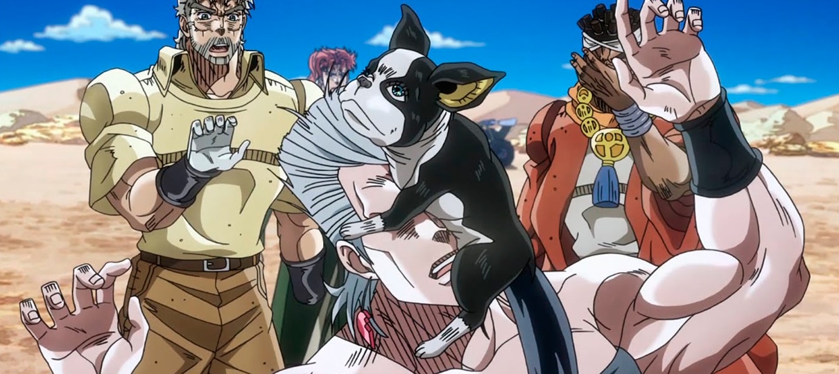 JoJo’s Bizarre Adventure terá aplicativo com mangá gratuito e “bichinho virtual” do Iggy