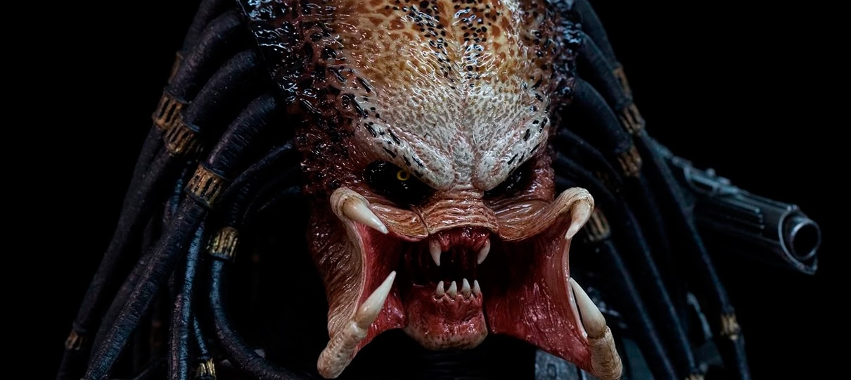 Predador aparece pela primeira vez nos bastidores do reboot