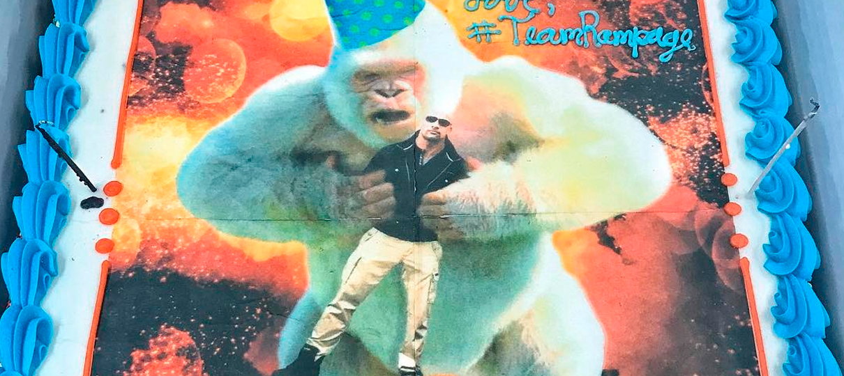 Rampage | Dwayne Johnson revela possível imagem do gorila George