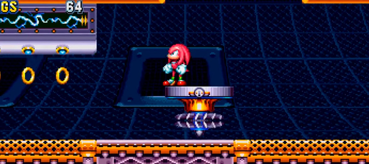 Sonic Mania | Knuckles mostra suas habilidades em novo gameplay