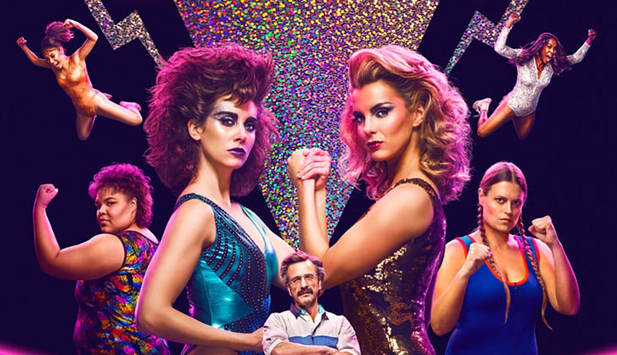GLOW | Pôster de nova série da Netflix traz neon e mulheres poderosas