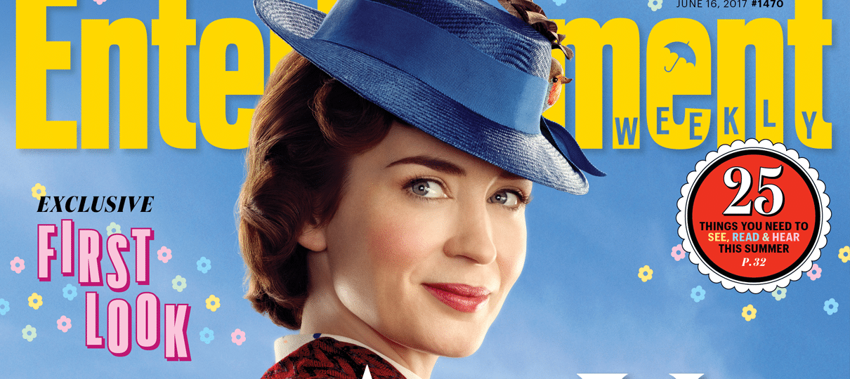 Mary Poppins Returns | Emily Blunt e Lin-Manuel estrelam as primeiras fotos da sequência