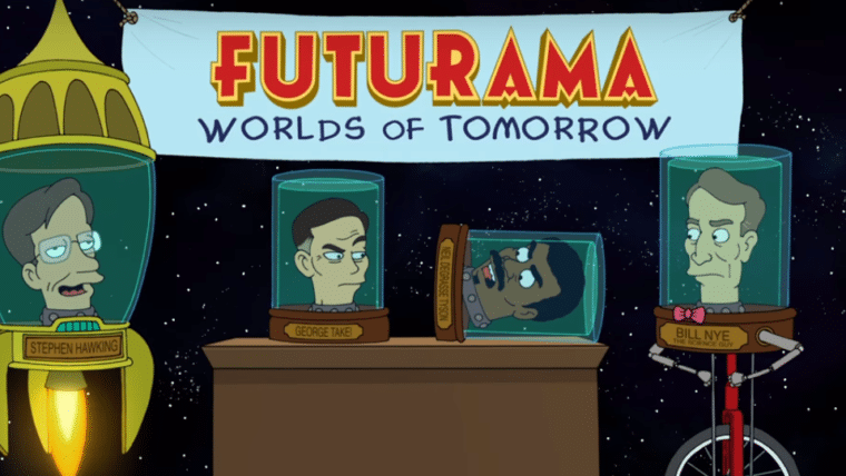 Neil DeGrasse Tyson, Bill Nye e Stephen Hawking estão no trailer do novo jogo de Futurama