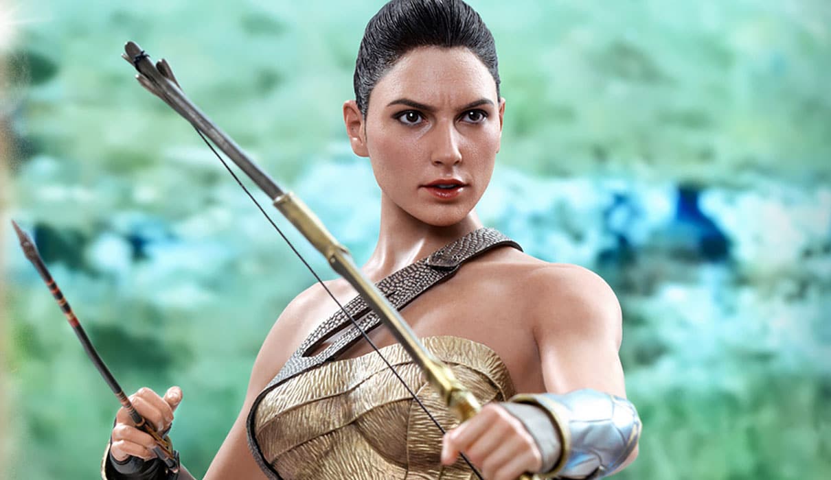 Mulher-Maravilha da Hot Toys está pronta para lutar