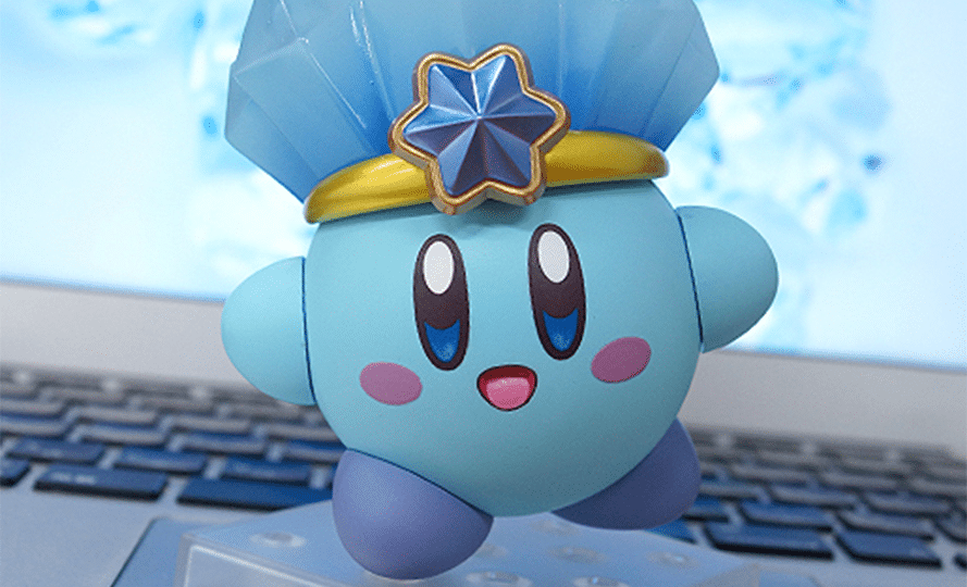 Esse Nendoroid do Kirby de Gelo vai derreter seu coração