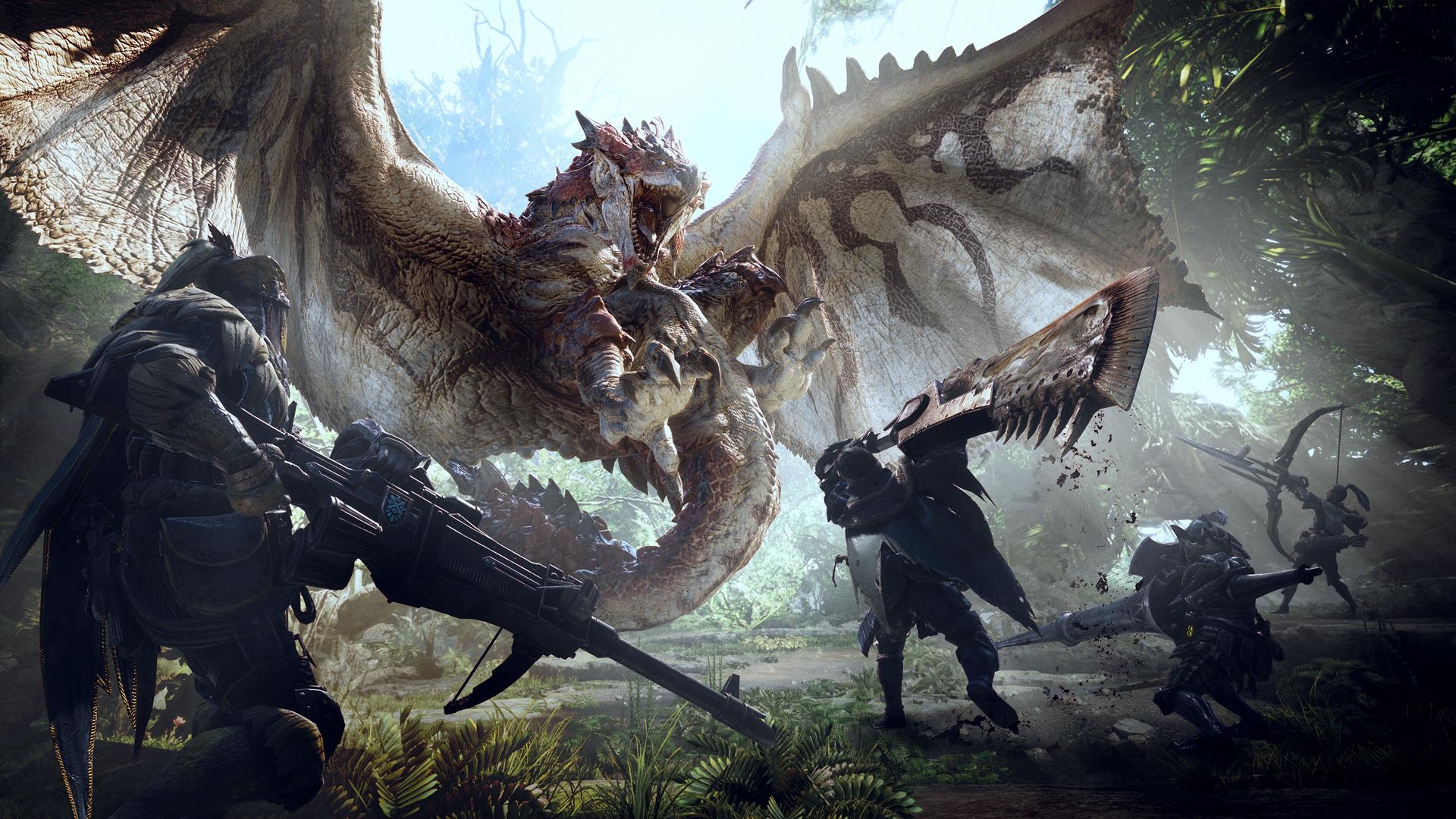 Vídeo mostra quase meia hora de gameplay de Monster Hunter World