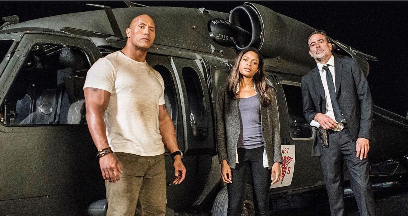 Rampage | The Rock e Naomie Harris estão prontos para a ação em nova foto