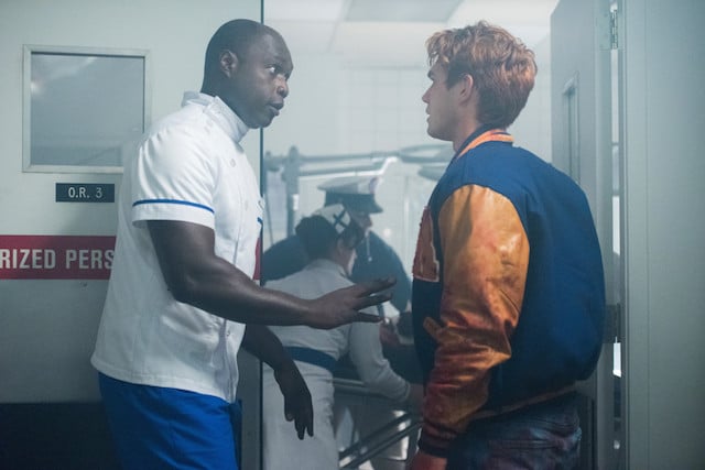 Riverdale -- "A Kiss Before Dying" -- Image Number: RVD201a_0307.jpg -- Pictured (L-R): KJ Apa as Archie Andrews -- Photo: Dean Buscher/The CW -- ÃÂ© 2017 The CW Network. All Rights Reserved
