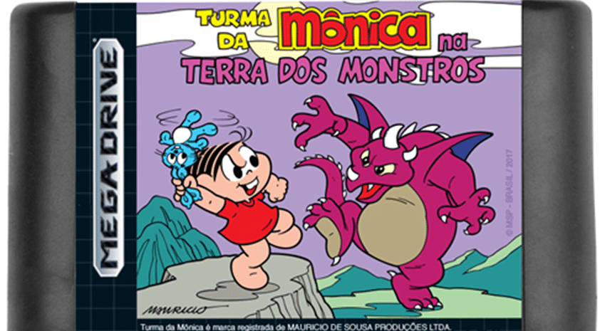 Turma da Mônica na Terra dos Monstros para Mega Drive custará R$ 129