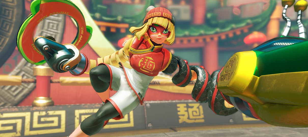 ARMS vendeu quase o mesmo que Street Fighter V e Tekken 7 combinados no lançamento