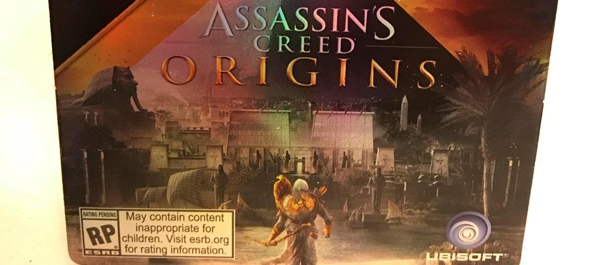 Assassin’s Creed Origins | Cartão de loja mostra nova imagem do jogo