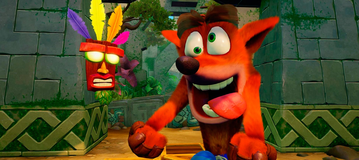 Crash Badincoot N. Sane Trilogy vai ganhar versão para o Nintendo Switch