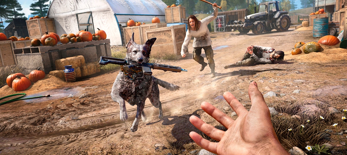 E3 2017 | O cão Boomer entra em ação no novo vídeo de bastidores de Far Cry 5