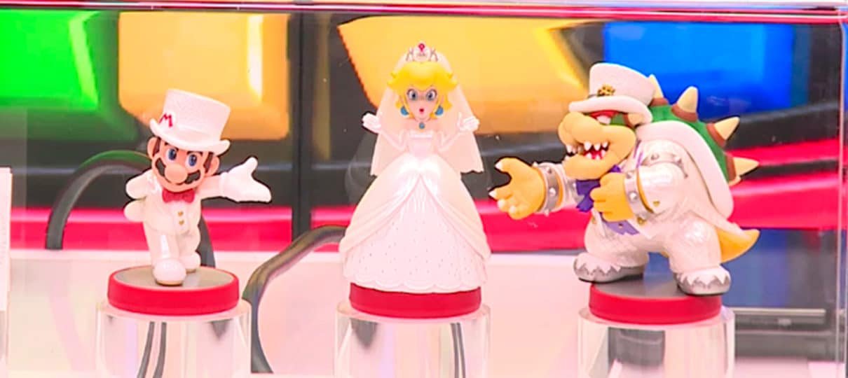 Nintendo Super Mario Odyssey Mario (Wedding Outfit) amiibo - US