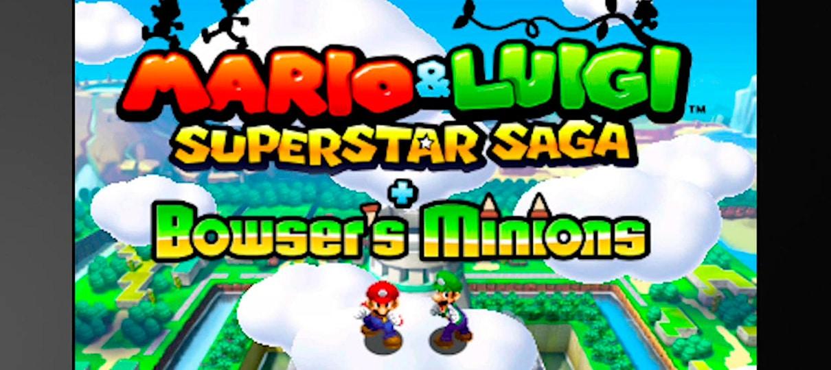 E3 2017 | Mario & Luigi: Super Star Saga + Bowser’s Minions é anunciado para 3DS