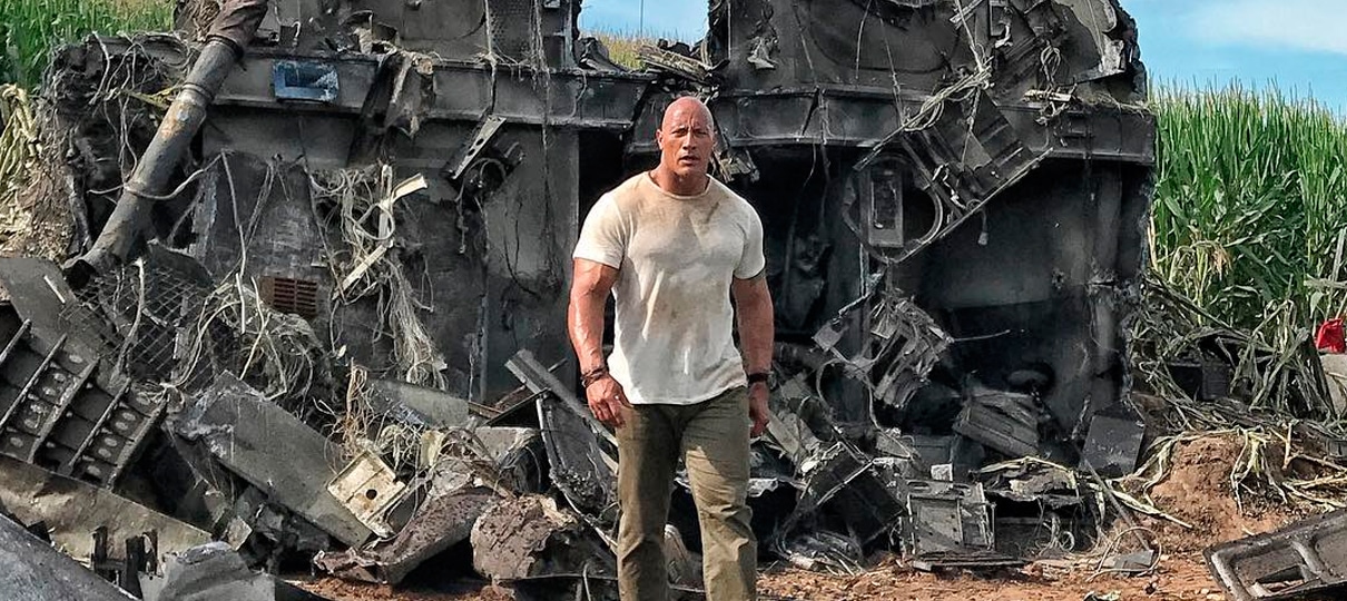 Mongo Rampage Rampage | Nova foto mostra o rastro de destruição dos monstros - Jovem Nerd