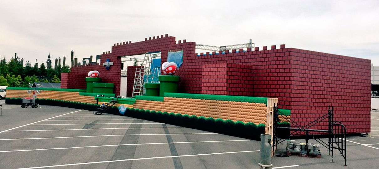 Construção do Super Nintendo World começou na Universal Studios Japan; veja imagens