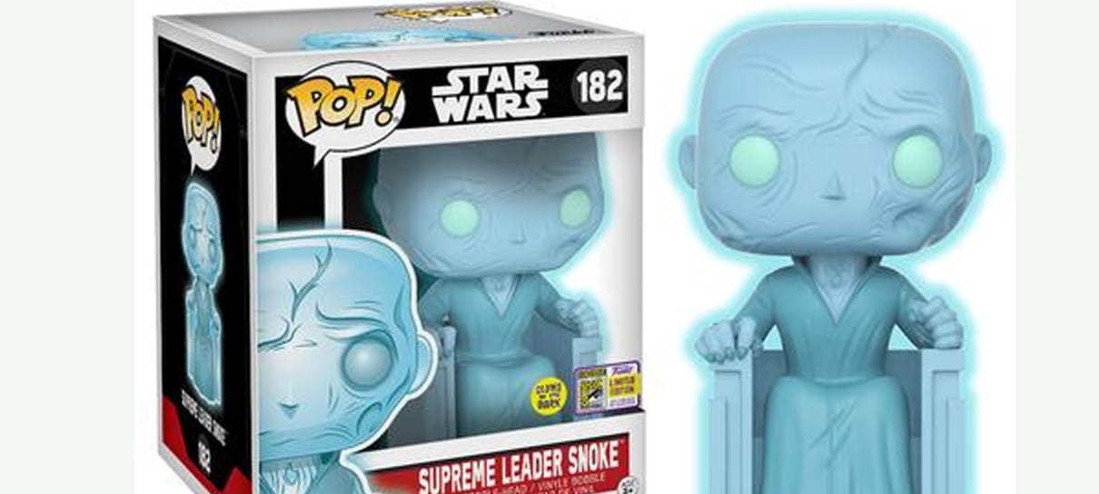 Snoke está na lista de Funkos Star Wars exclusivos da San Diego Comic Con 2017