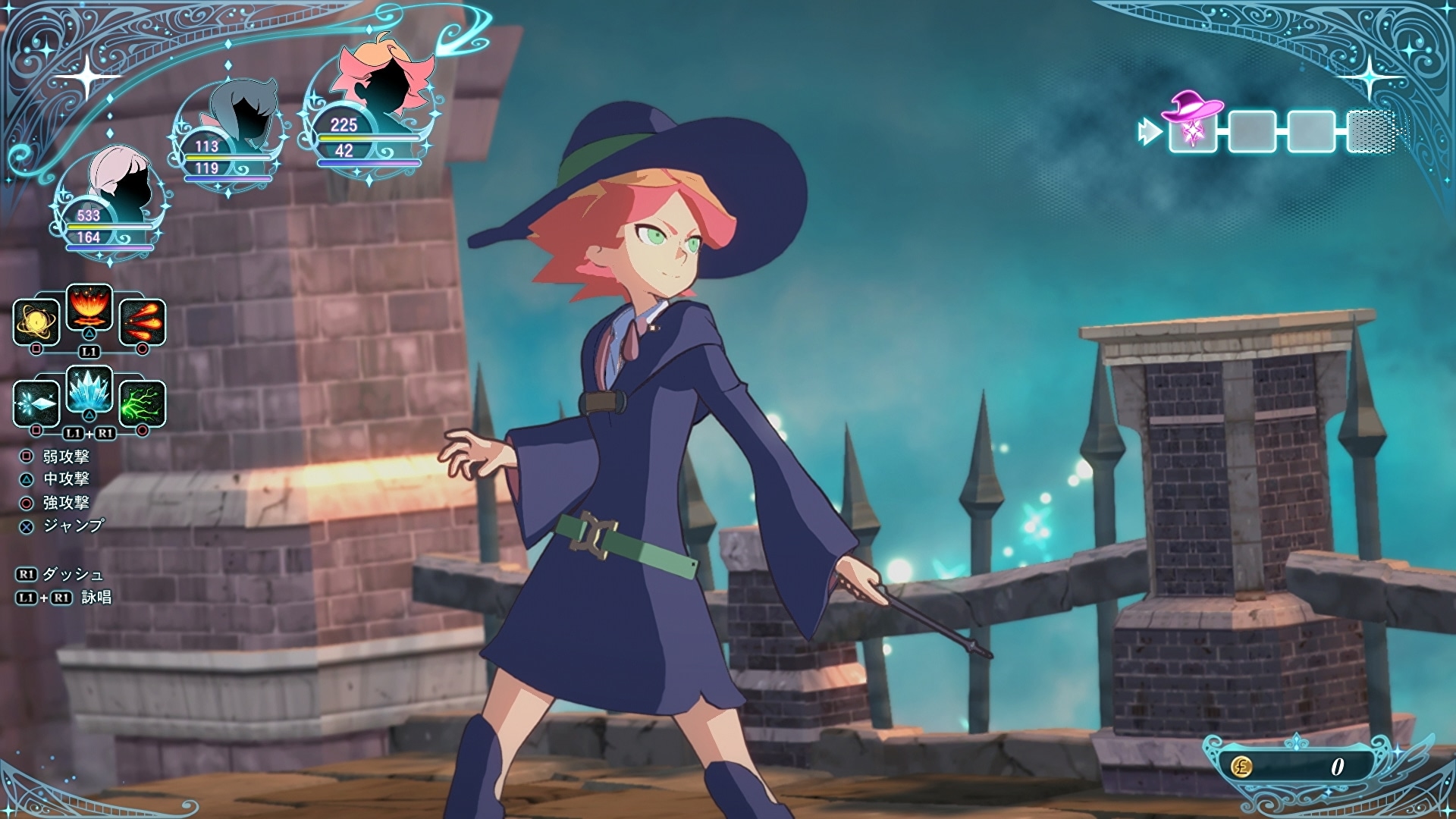 Novo trailer de Little Witch Academia destaca novas dungeons; assista