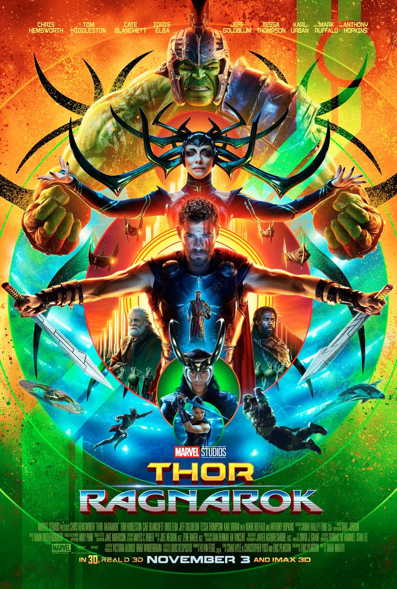 SDCC 2017 | Hulk, Hela e Thor se alinham em novo cartaz de Thor: Ragnarok [ATUALIZADO]