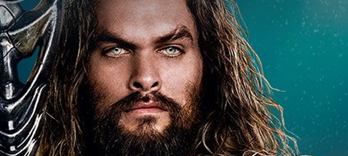 Aquaman faz cara de mau na nova foto de Liga da Justiça